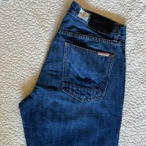 Mens Hudson Fletcher relaxed fit jeans